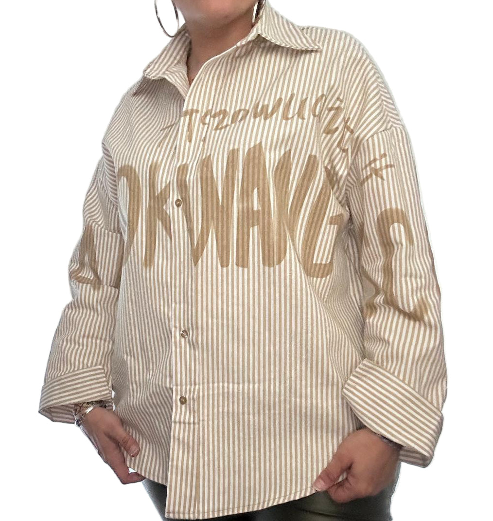 Chemise à rayures