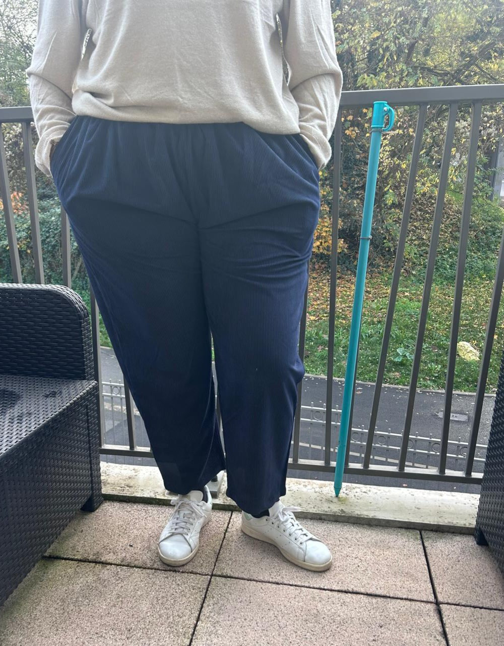 Pantalon velours côtelé