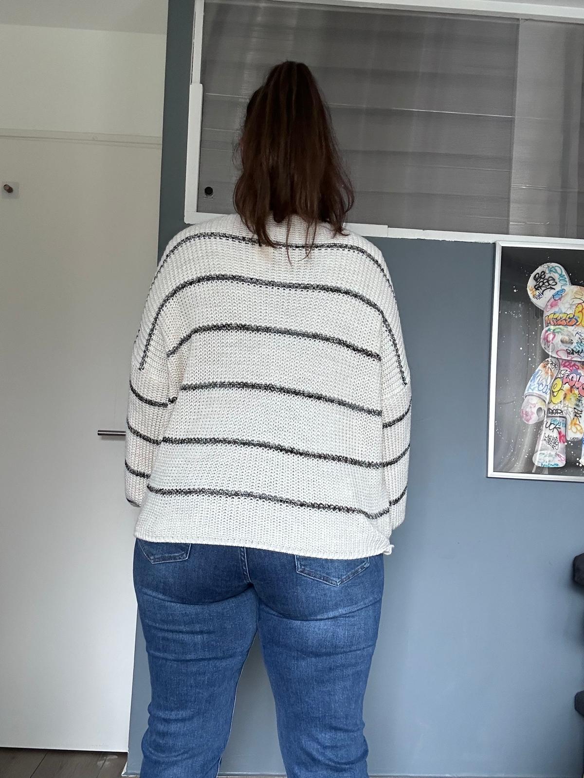 Gilet à rayures