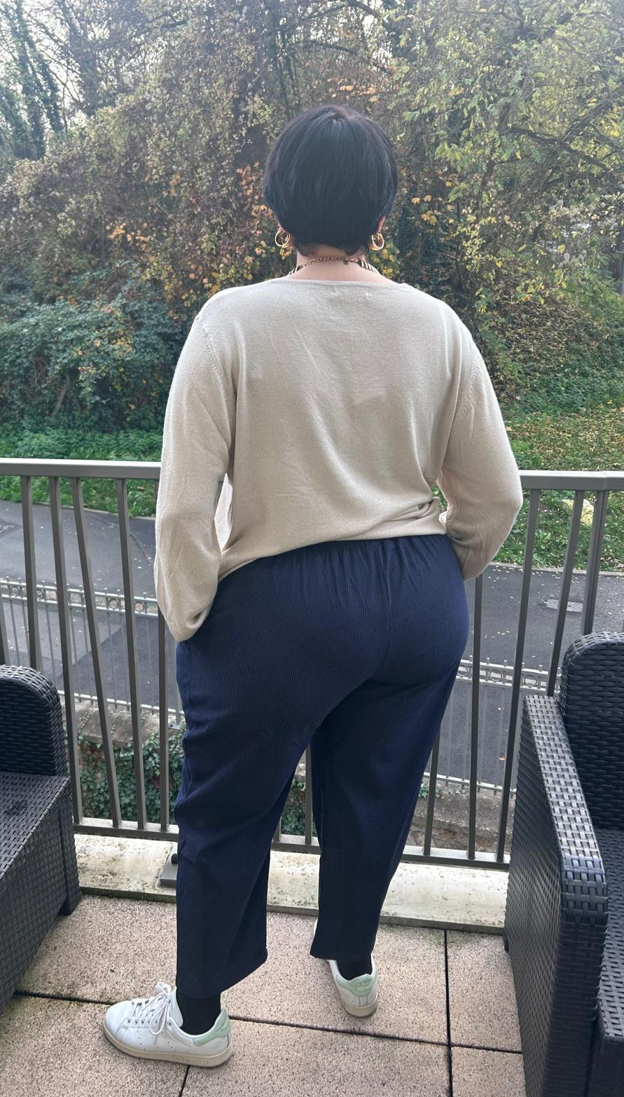 Pantalon velours côtelé