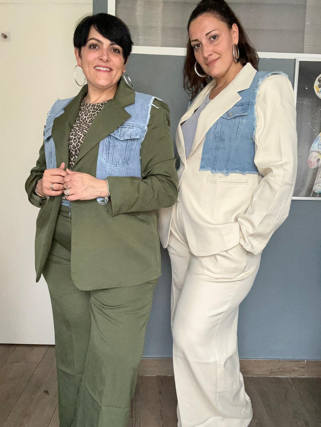 Tailleur stylé avec jean