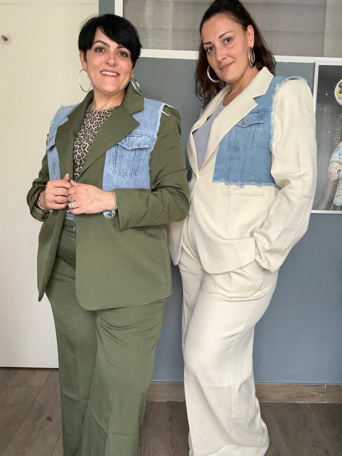Tailleur stylé avec jean