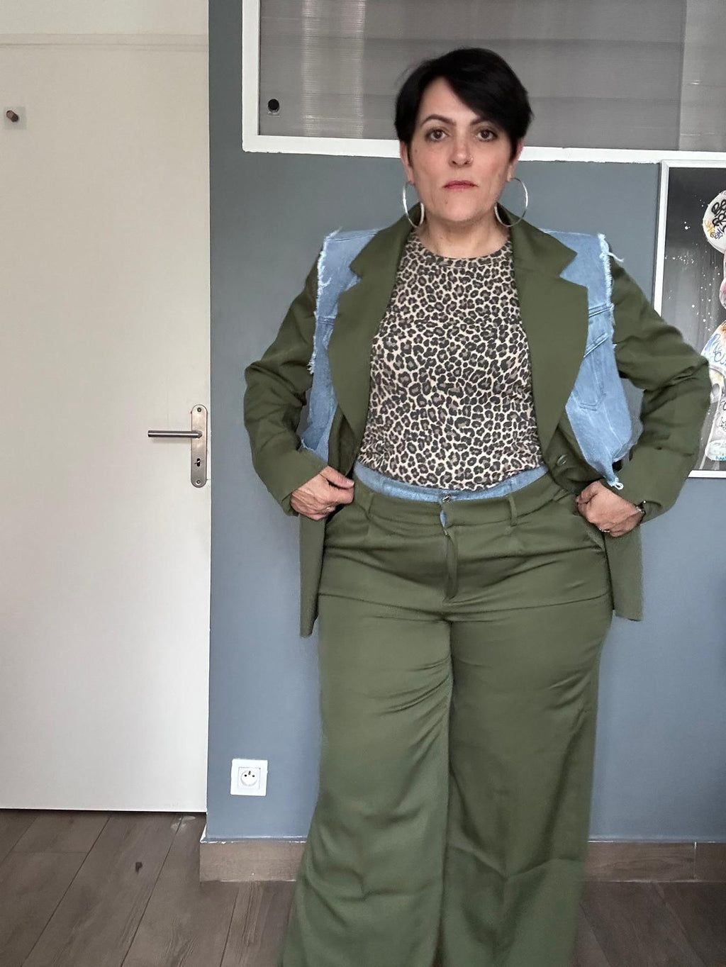 Tailleur stylé avec jean