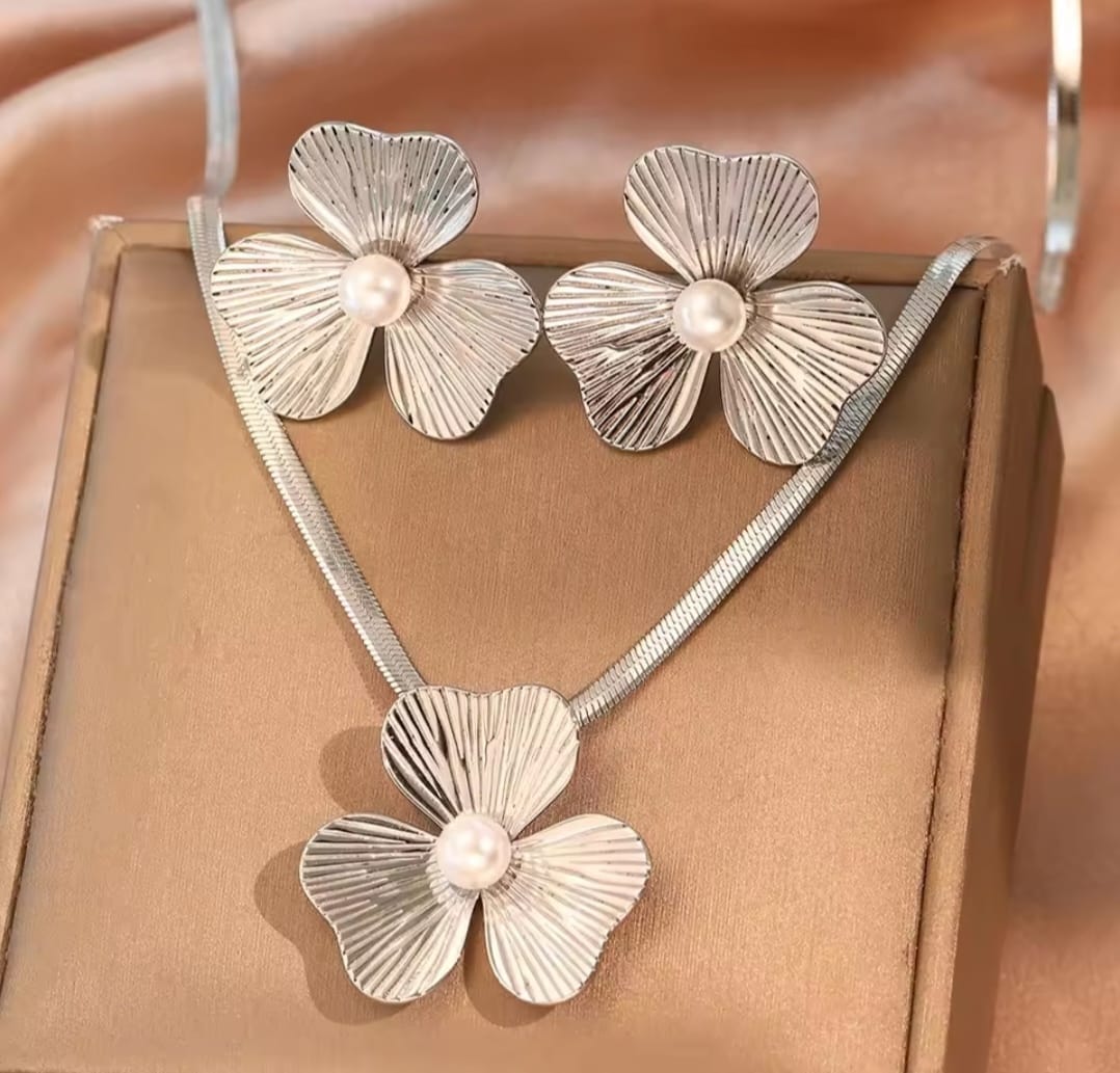 Parure fleur