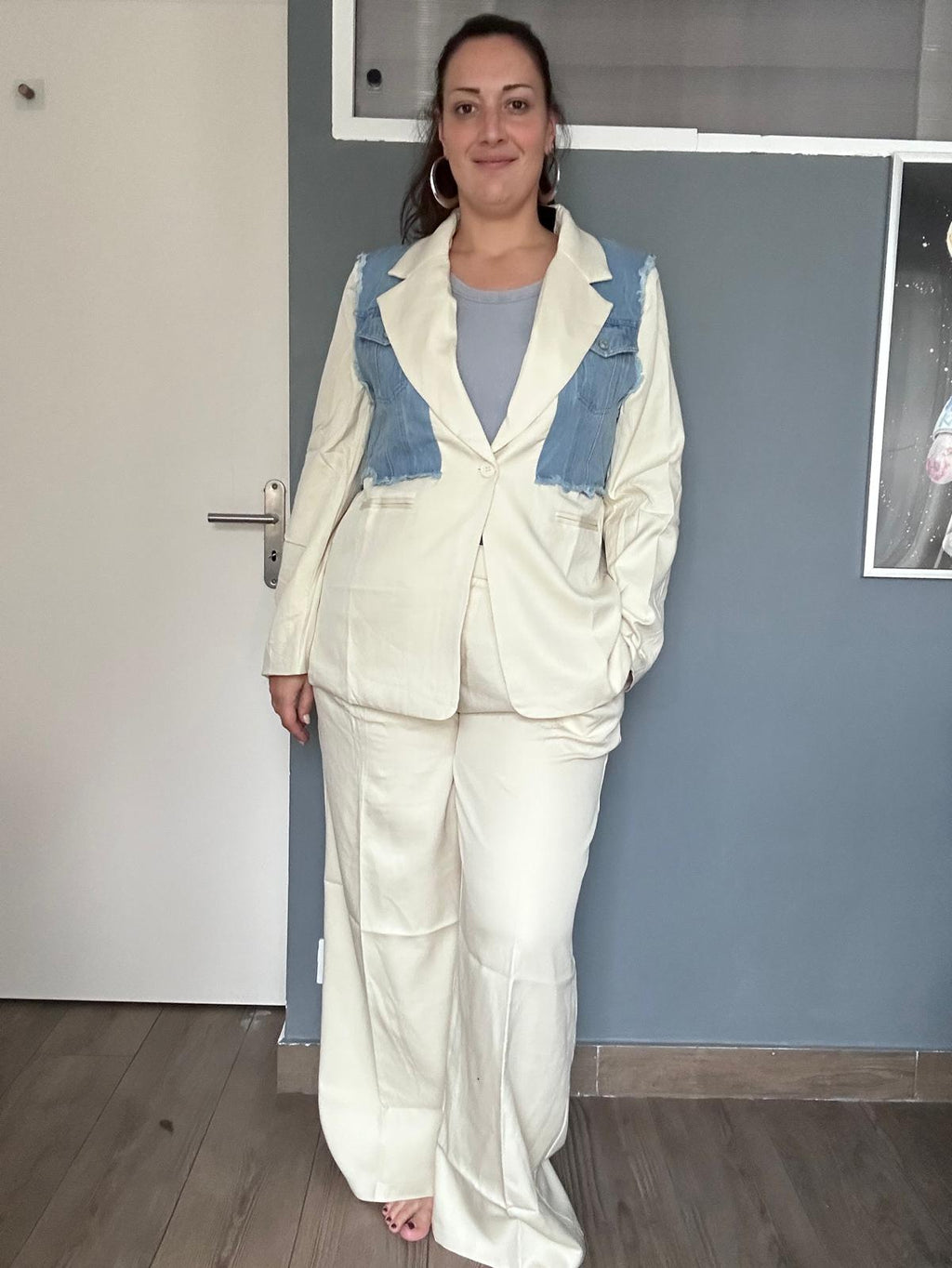 Tailleur stylé avec jean