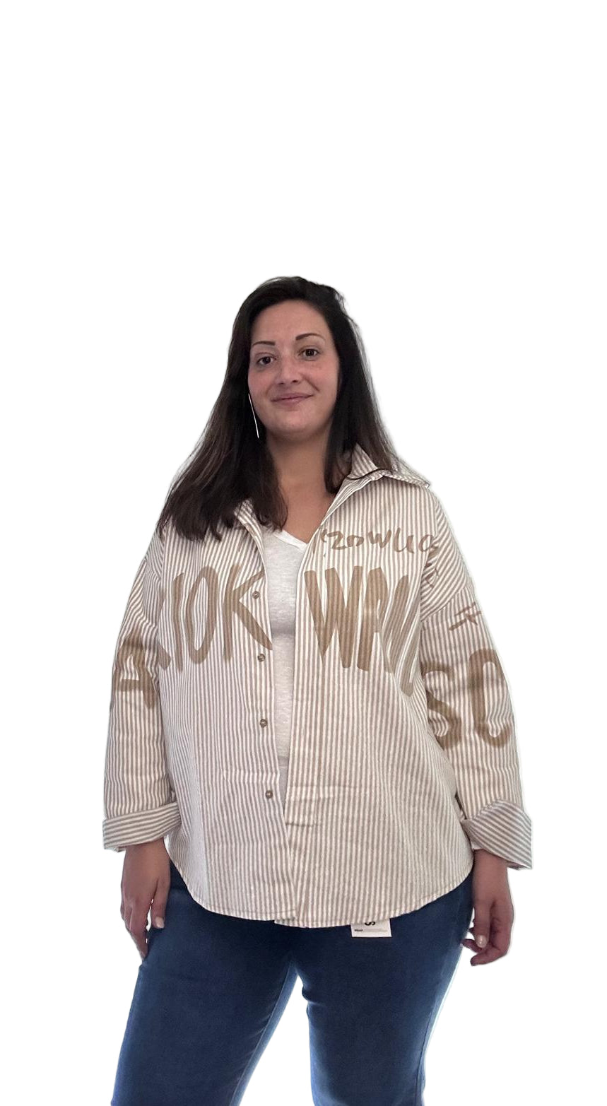 Chemise à rayures